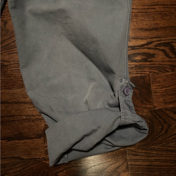 Free People Faded Blue/ Gray Casual Pants - Picture 7 of 7